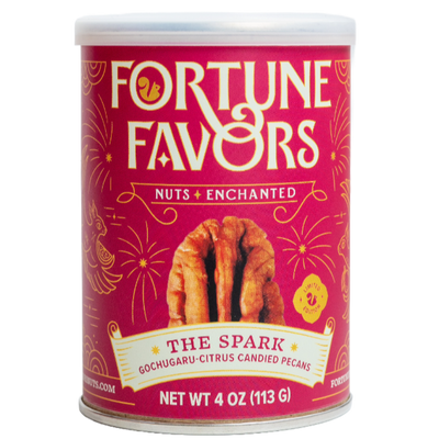 Fortune Favors The Spark Candied Pecans, 4oz