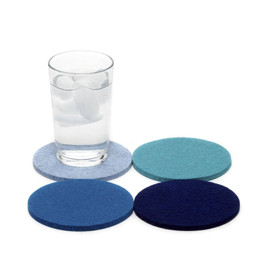 Graf Lantz - Bierfilzl Merino Wool Felt Round Coaster Multi 4 Pack