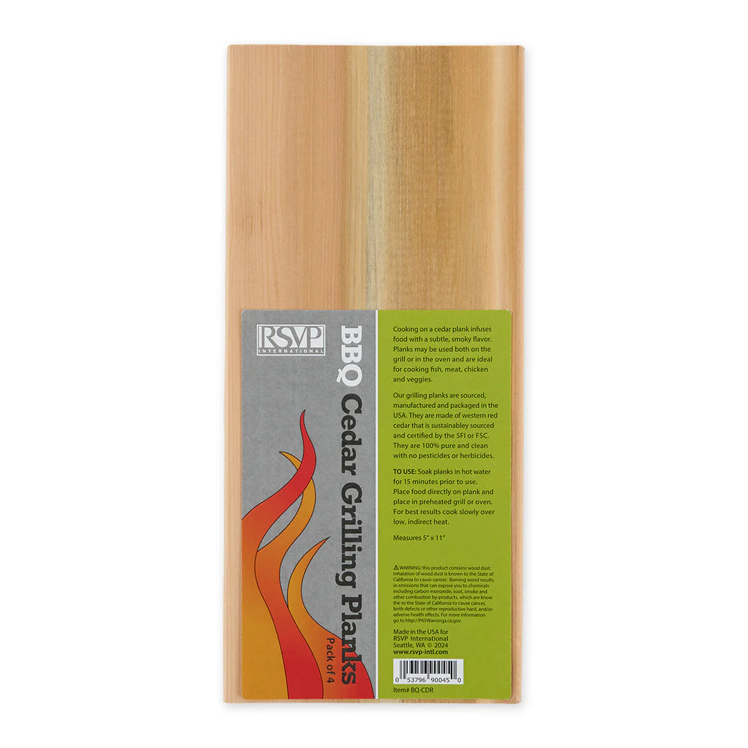 Cedar Grilling Planks 4/PK