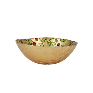 Vietri Cranberry Cereal Bowl