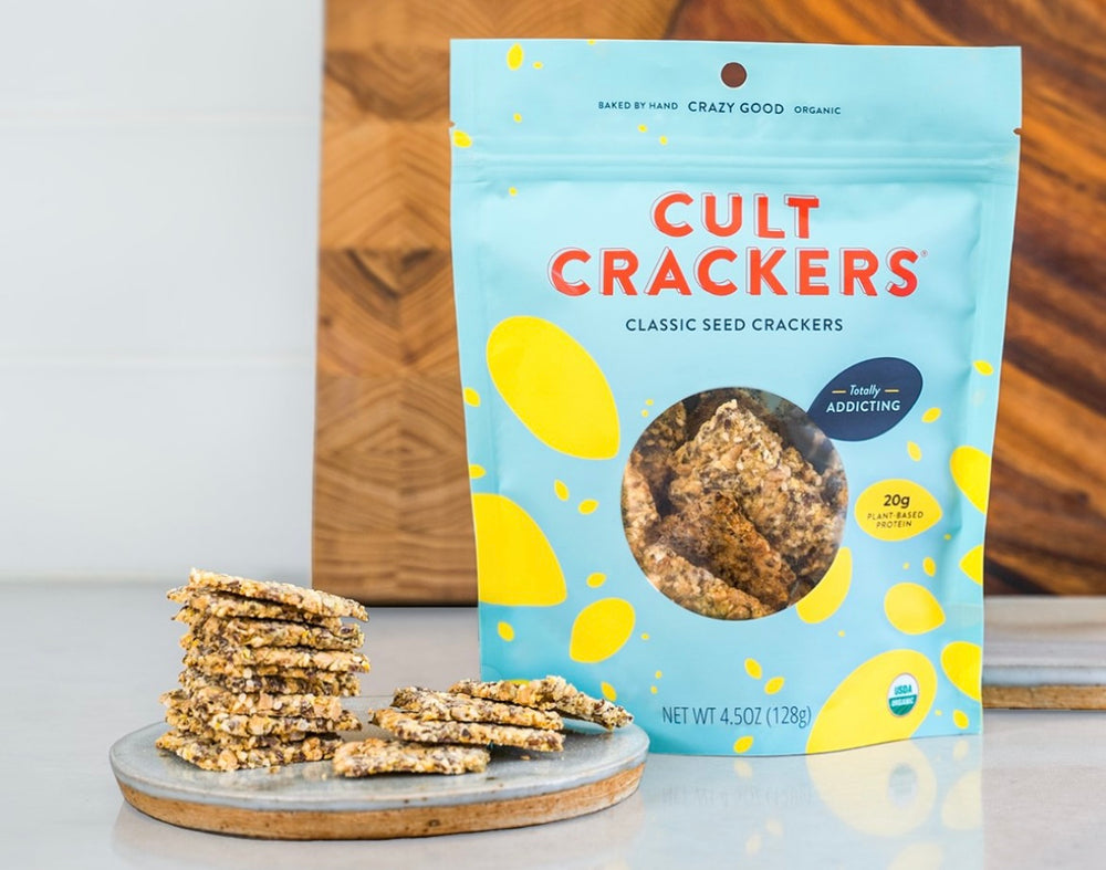 Cult Crackers - Organic Classic Seed Crackers