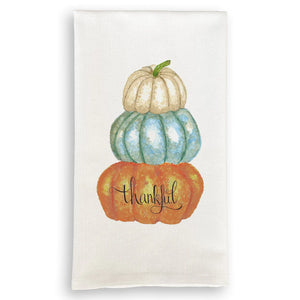 Thankful Pumpkins Dishtowel