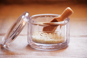 Salt Pot with Scoop