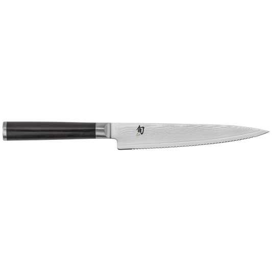 Shun Classic Serrated Utility Knife, 6”