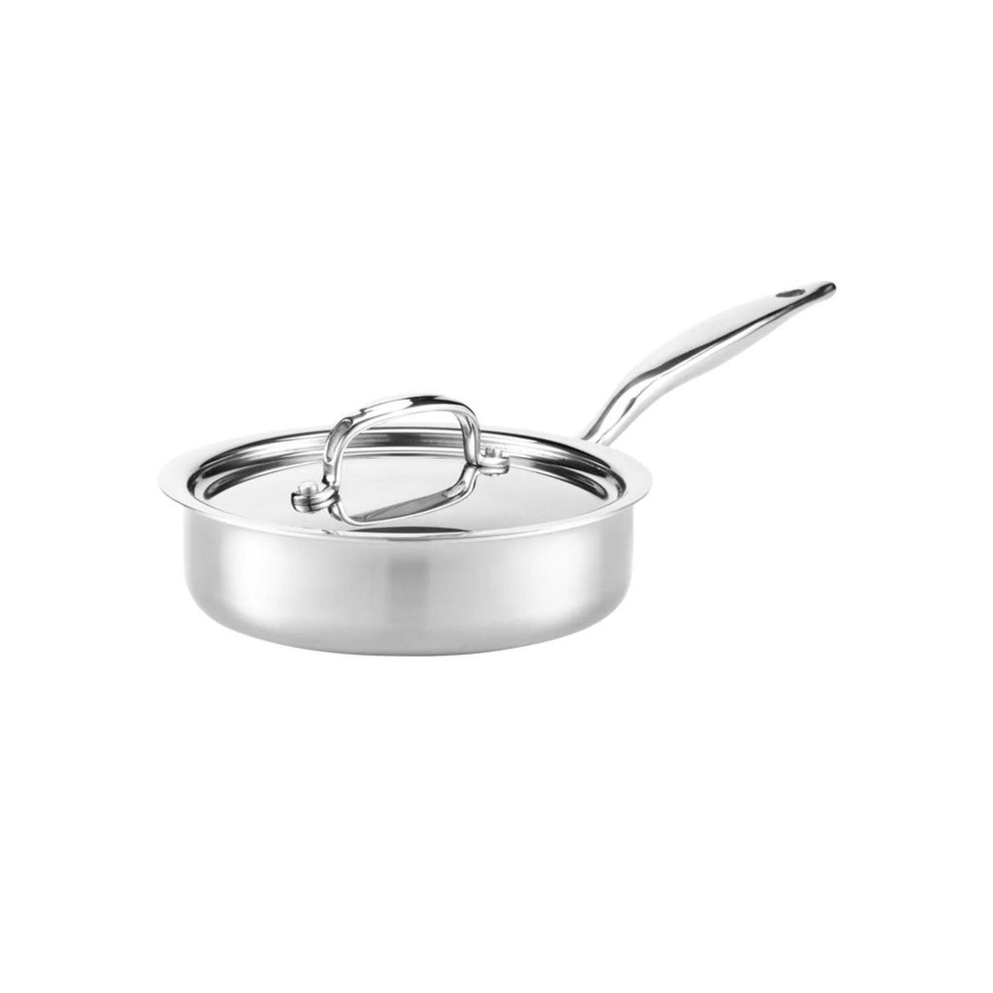 Heritage Steel Sauté with Lid, 1.5 qt