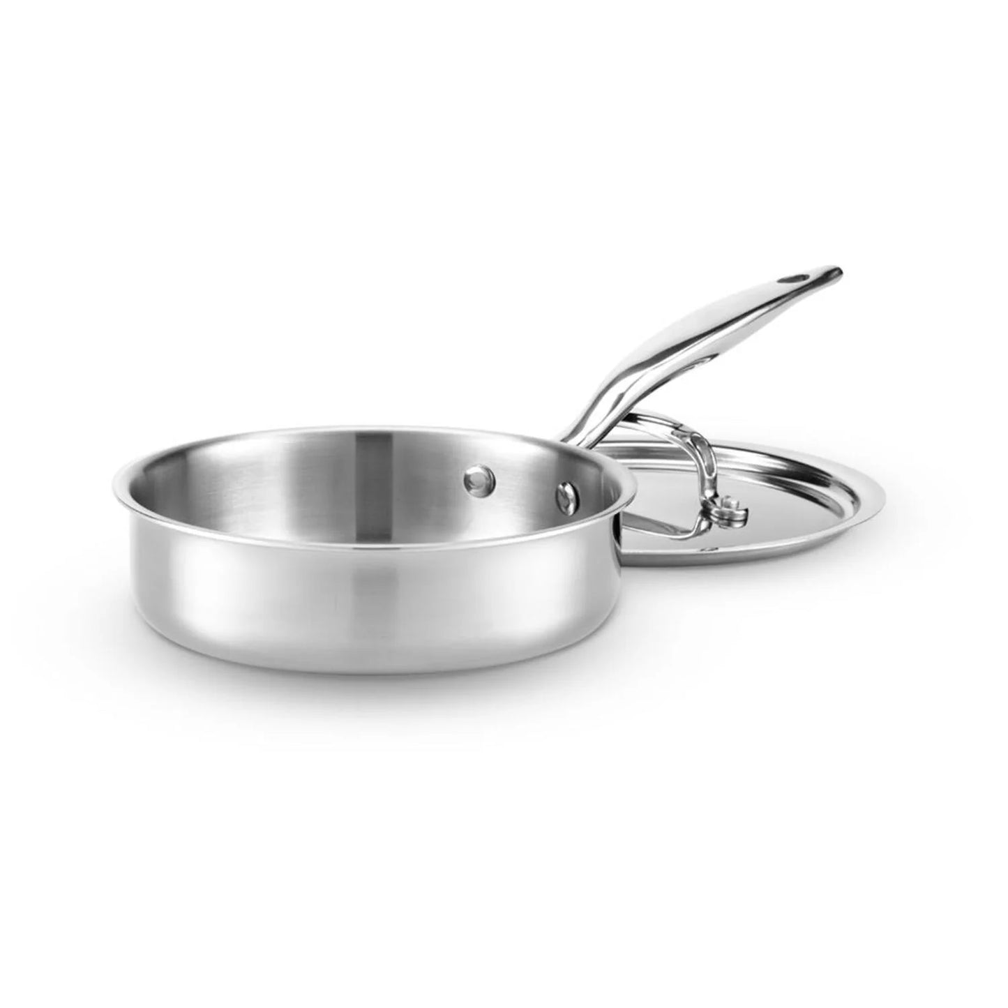 Heritage Steel Sauté with Lid, 1.5 qt