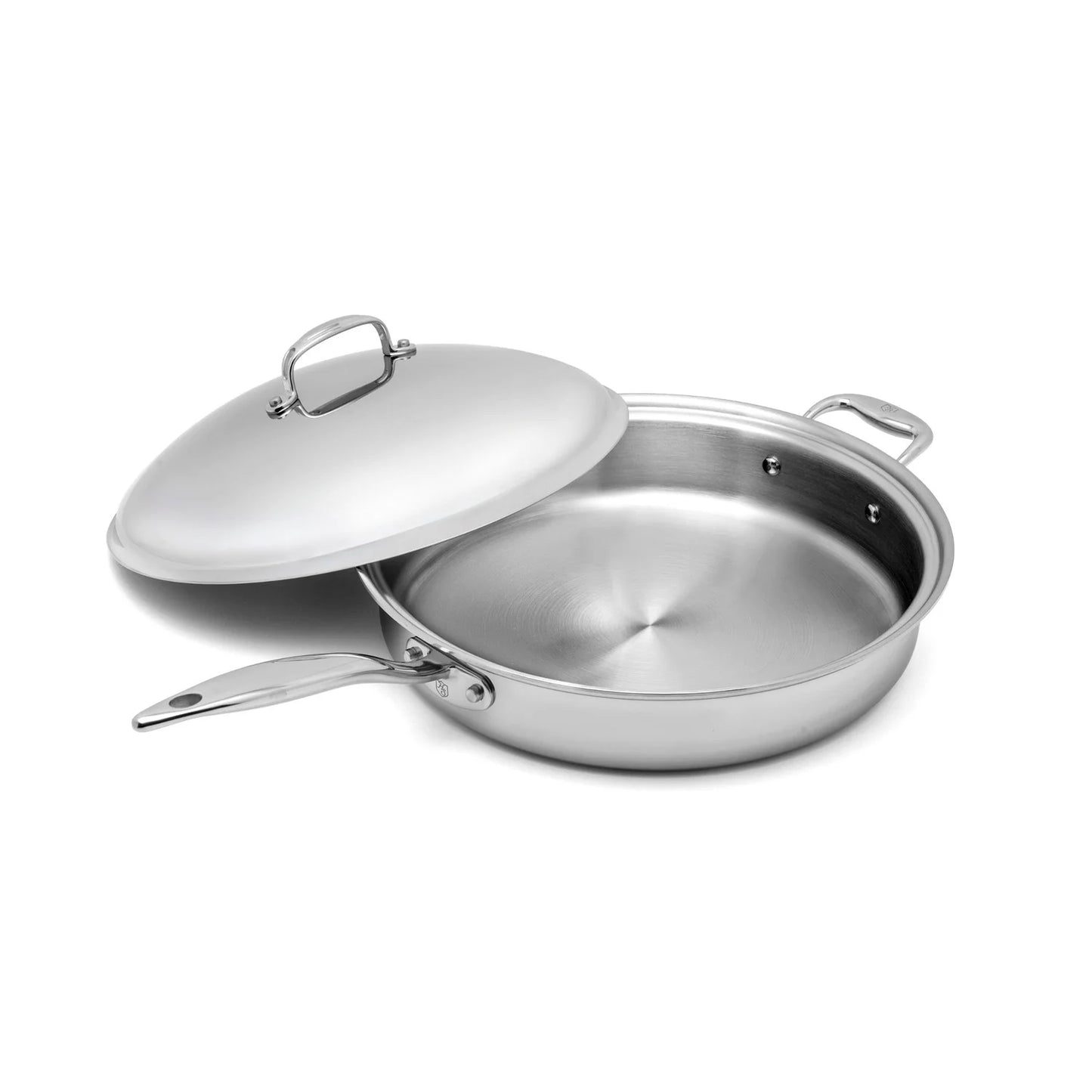 Heritage Steel Saute With Lid, 5 Qt