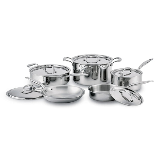 Heritage Steel Titanium Series 10 Piece Cookware Set