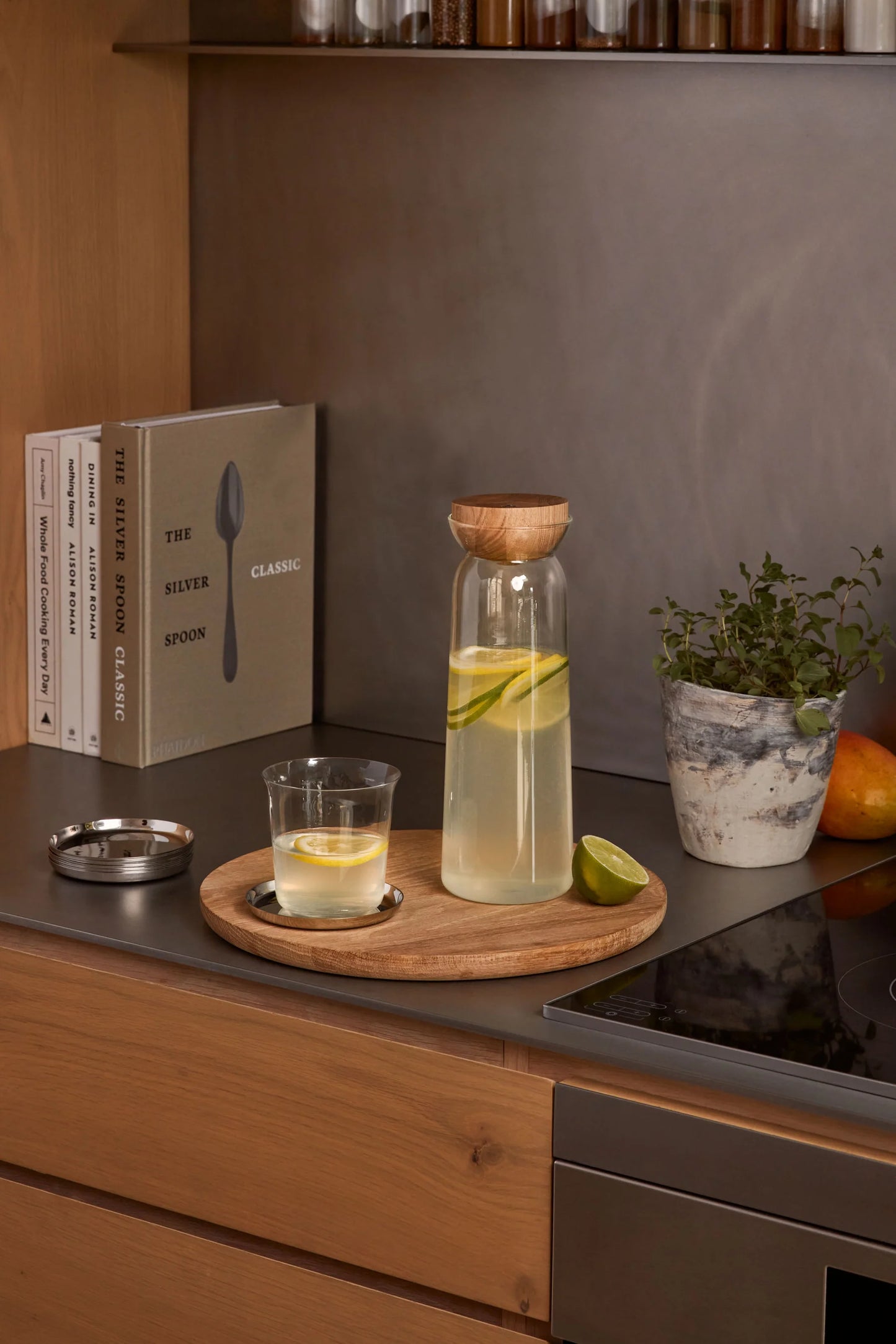 Holcomb Teeter Carafe Clear Glass