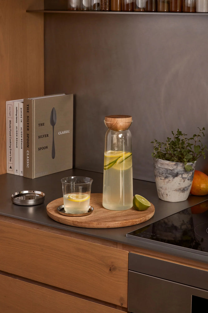 Holcomb Teeter Carafe Clear Glass