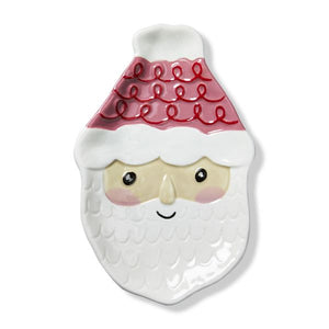 Santa Tidbit Plate