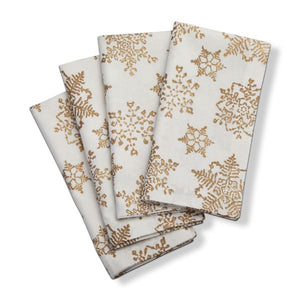 Snowflake Napkins - Set of 4