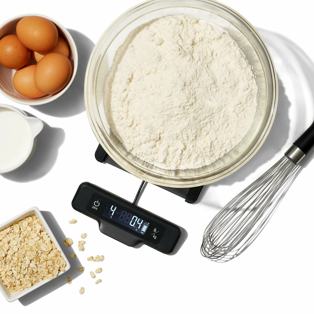 OXO Food Scale with Pull Out Display, Black - 5 Lbs