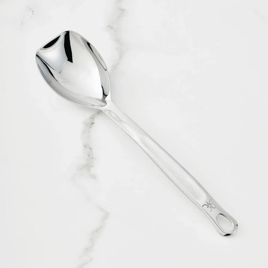 Hestan Provisions Chef’s Tool Sauté Spoon with Straight Edge, 13“
