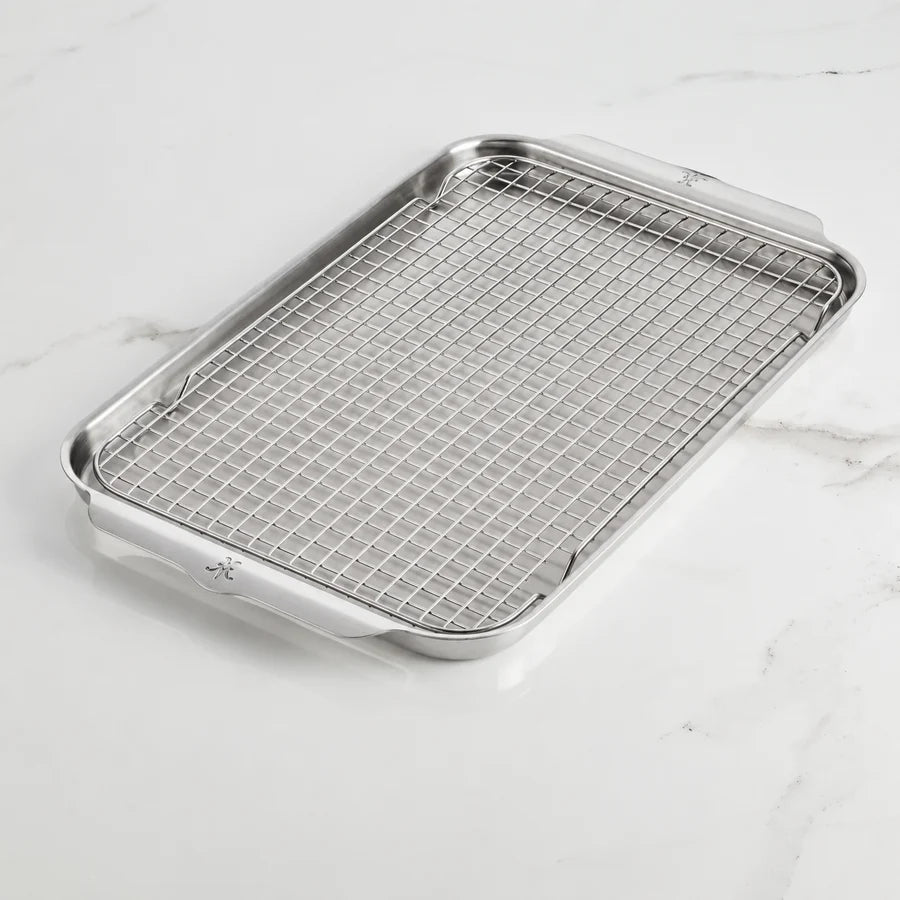 Hestan Provisions OvenBond Tri-ply Half Sheet Pan & Rack