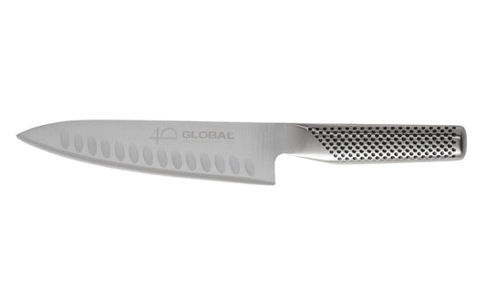 Global 40th Anniversary 7" Chef Knife, Fluted