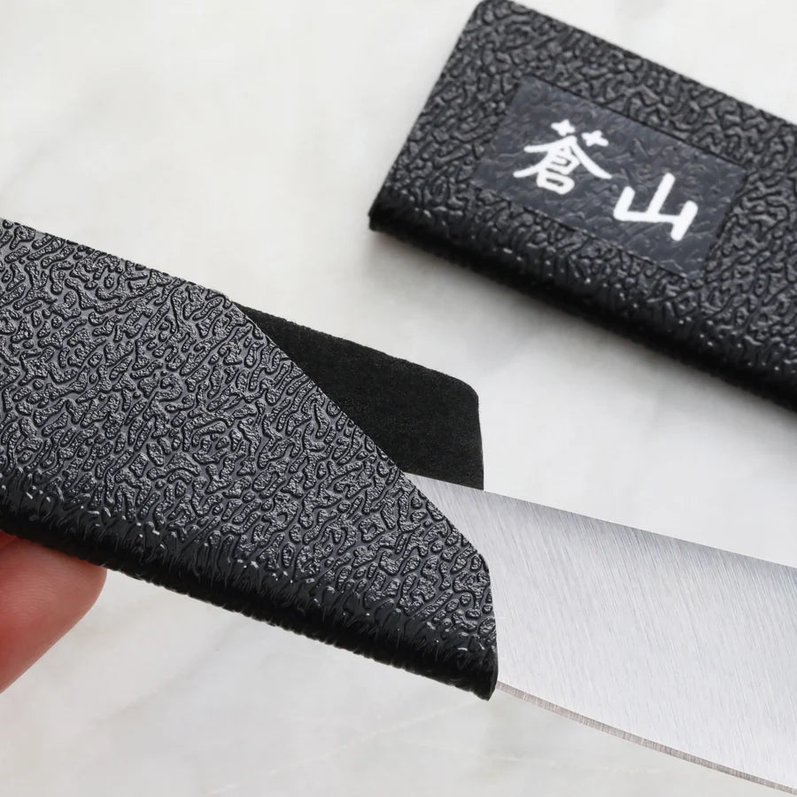 Cangshan 8-Piece Steak Knife Guard Set, Black