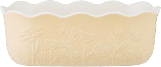 Mason Cash In The Meadow Yellow Loaf Pan, 1 Quart