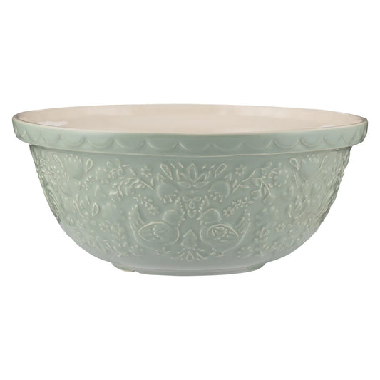 Mason Cash Home To Roost S12 Green Mixing Bowl, 11.5”