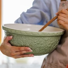 Mason Cash Home To Roost S12 Green Mixing Bowl, 11.5”