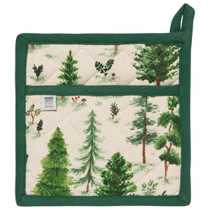 Spruce Woodland Potholder