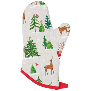 Santa’s Reindeer Chef Oven Mitt