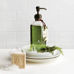 Thymes Frasier Fir Glass Large Hand Wash