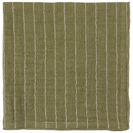 Double Weave Olive Branch Napkin, Set of 4