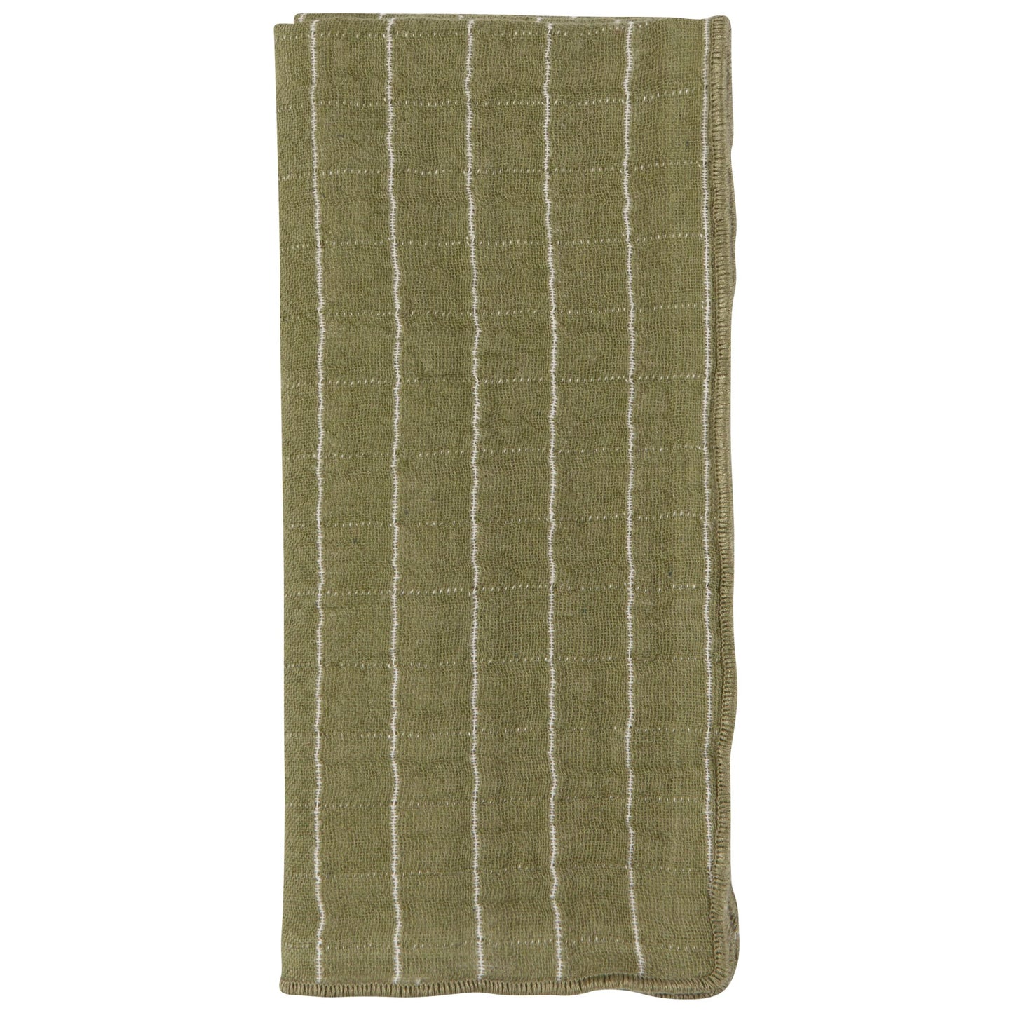 Double Weave Olive Branch Napkin, Set of 4