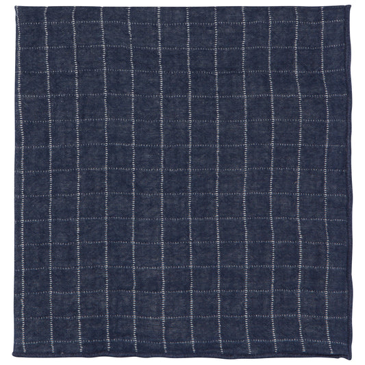 Double Weave Midnight Napkin, Set of 4