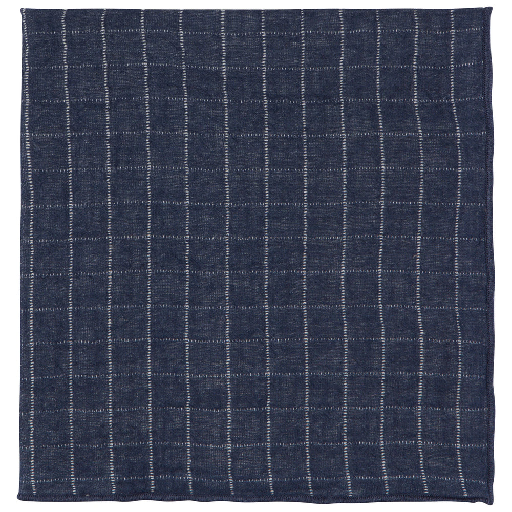 Double Weave Midnight Napkin, Set of 4