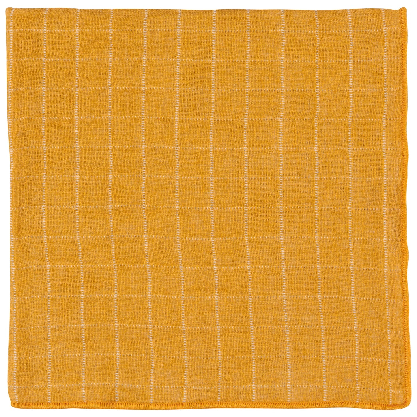 Double Weave Ochre Napkin, Set of 4