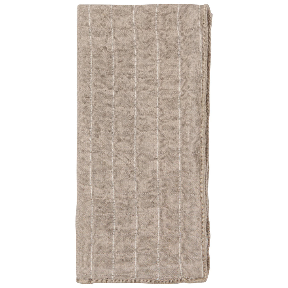 Double Weave Dove Gray Napkin, Set of 4