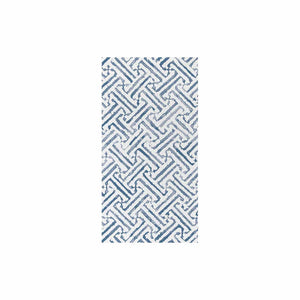 Vietri Papersoft Napkins Greek Key Blue Guest Towels, Pack Of 20