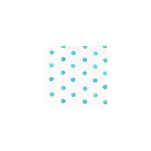 Vietri Papersoft Napkins Dot Cocktail Napkins, Pack Of 20