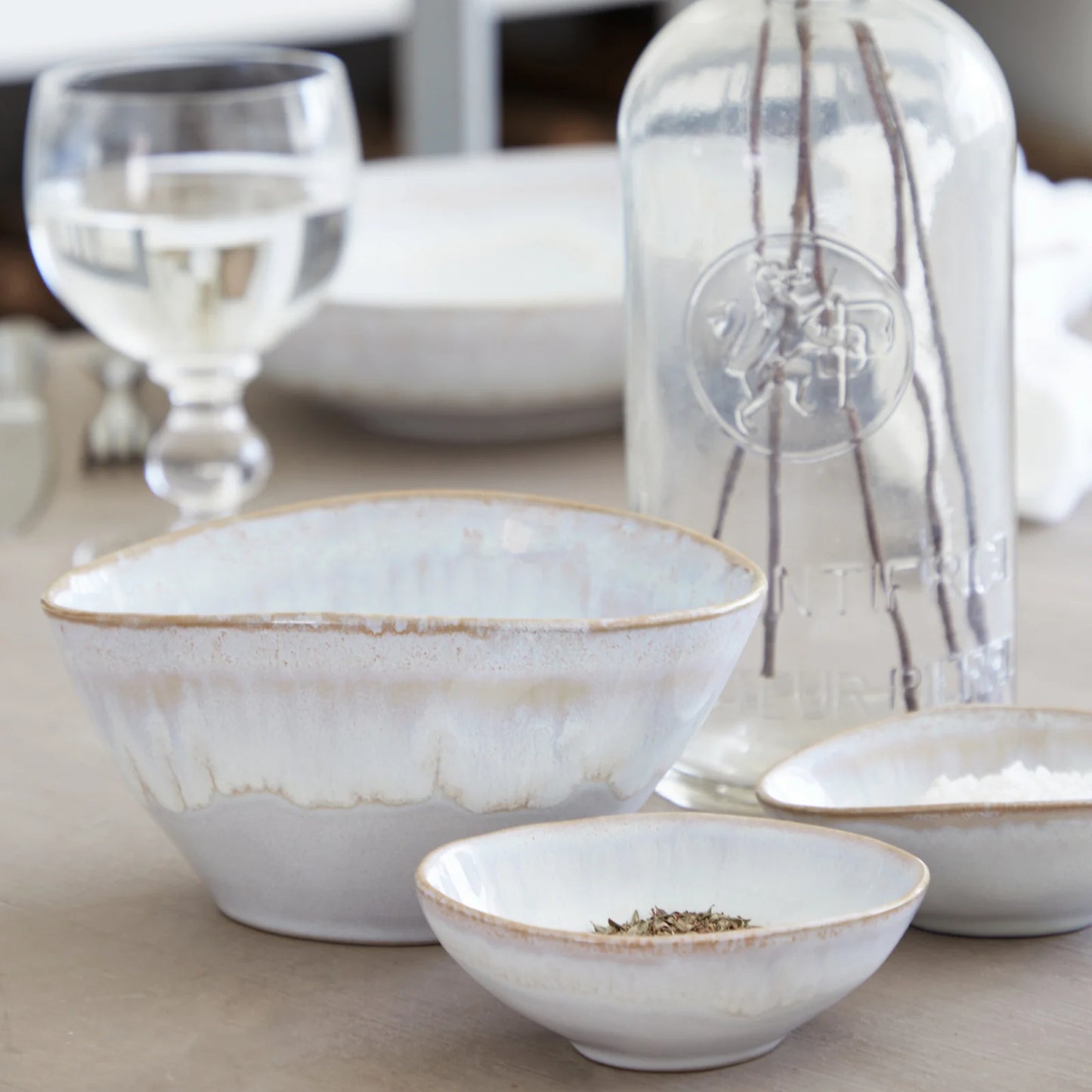 Casafina White Brisa Stoneware