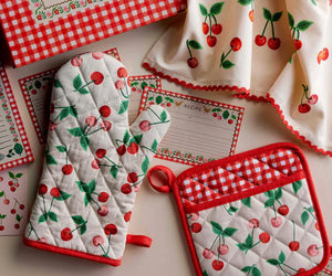 Cherries Oven Mitt