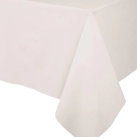 Caspari Paper Linen Solid Table Cover, 1 Each