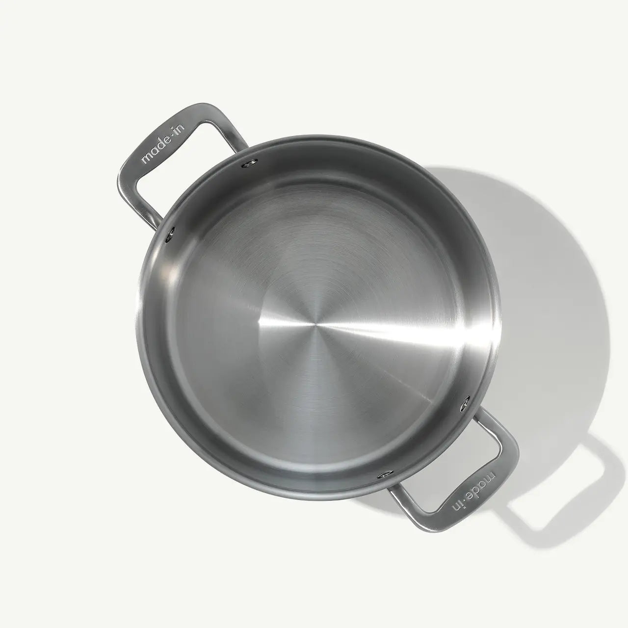Made In Stainless Clad Stock Pot with Lid, 8qt