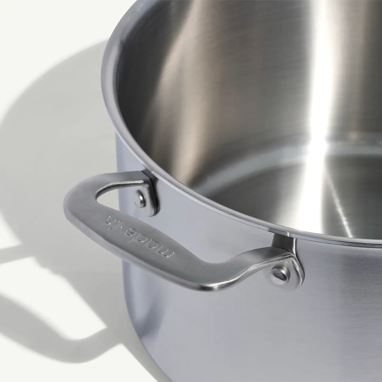 Made In Stainless Clad Stock Pot with Lid, 8qt