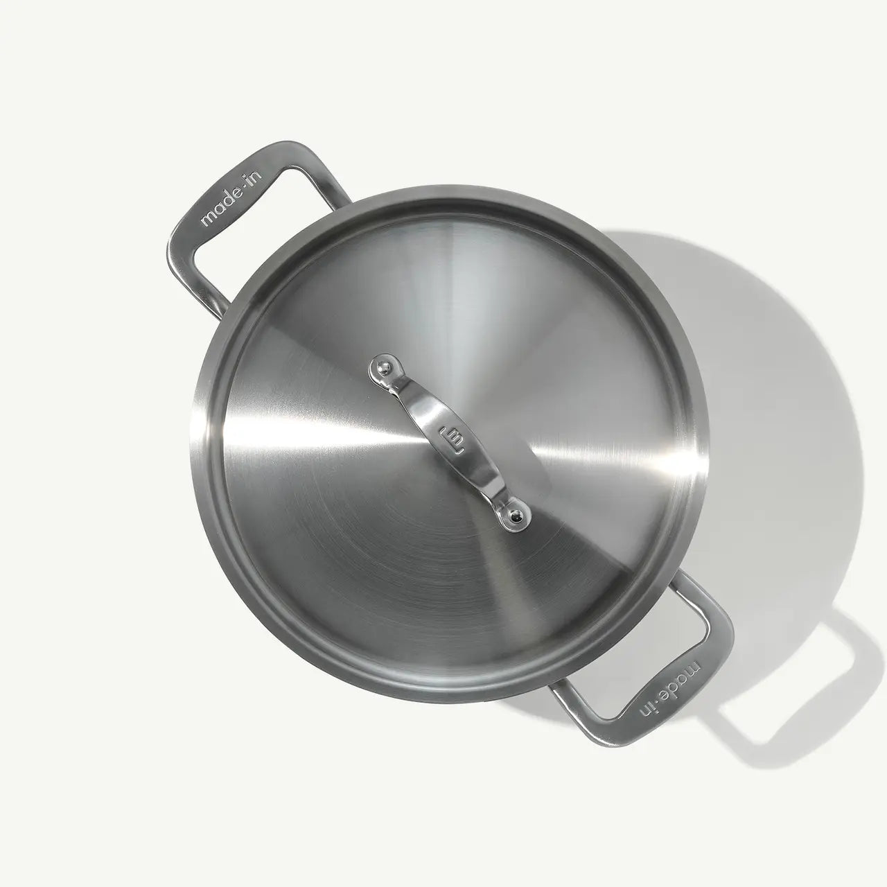 Made In Stainless Clad Stock Pot with Lid, 8qt