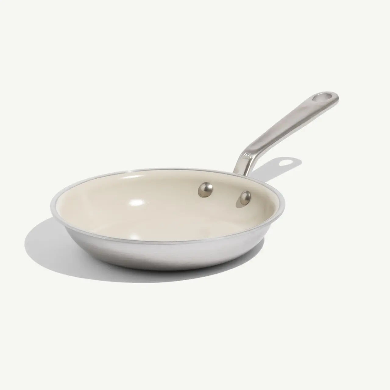 Made In CeramiClad Non Stick Frying Pan, Stainless Rim