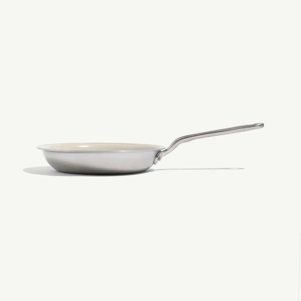 Made In CeramiClad Non Stick Frying Pan, Stainless Rim