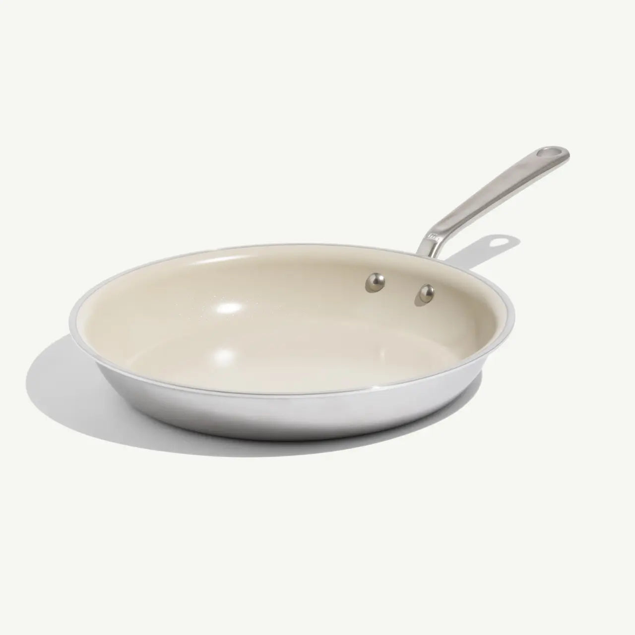 Made In CeramiClad Non Stick Frying Pan, Stainless Rim
