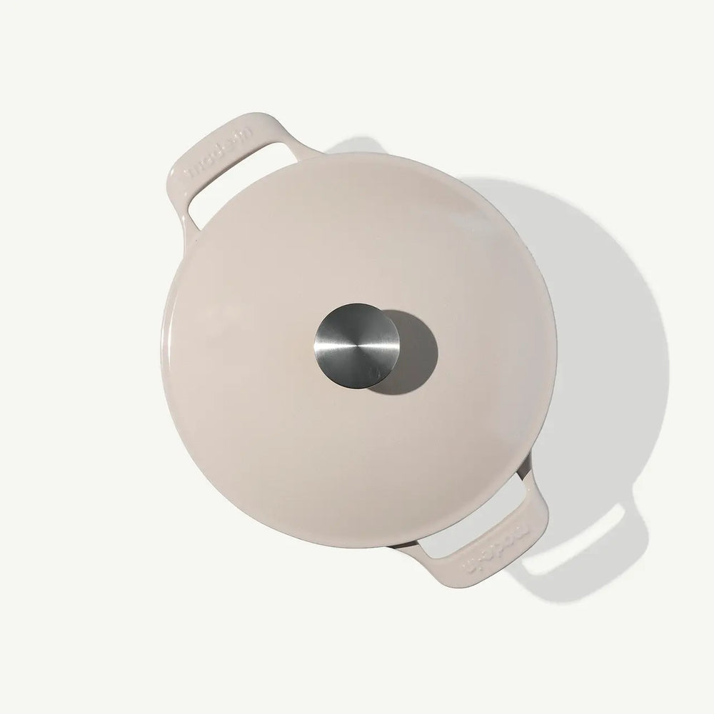 Made In Round Enameled Cast Iron Dutch Oven, 5.5qt