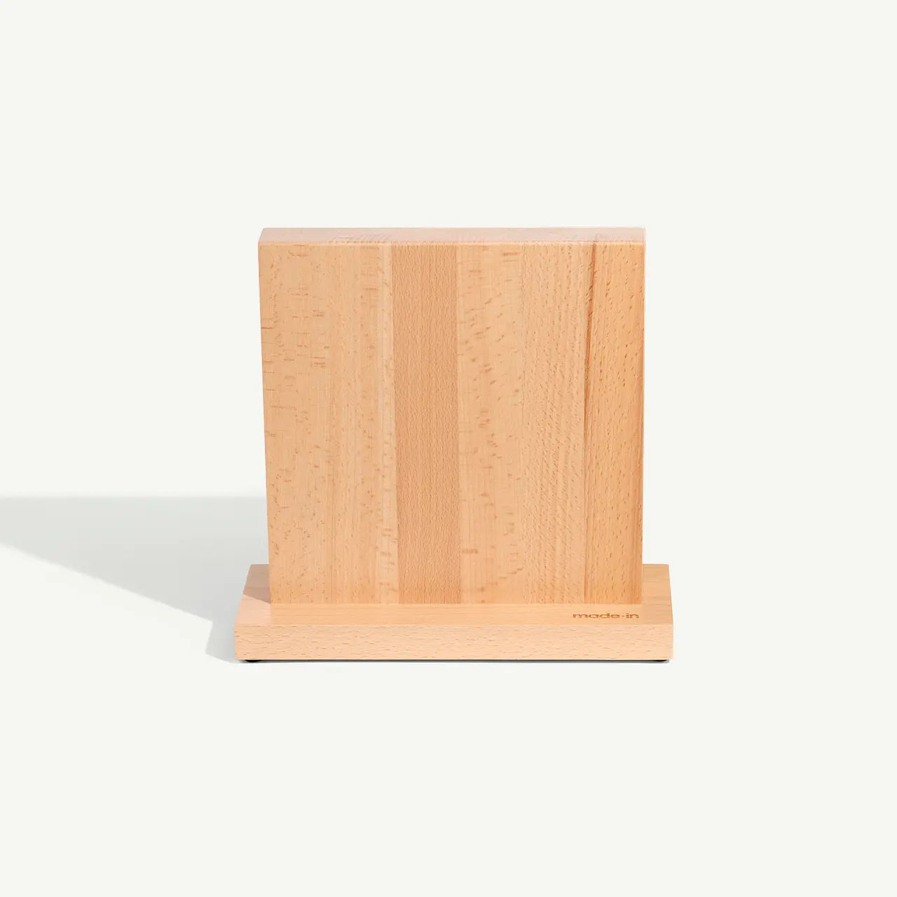 Made In Beechwood Countertop Knife Block