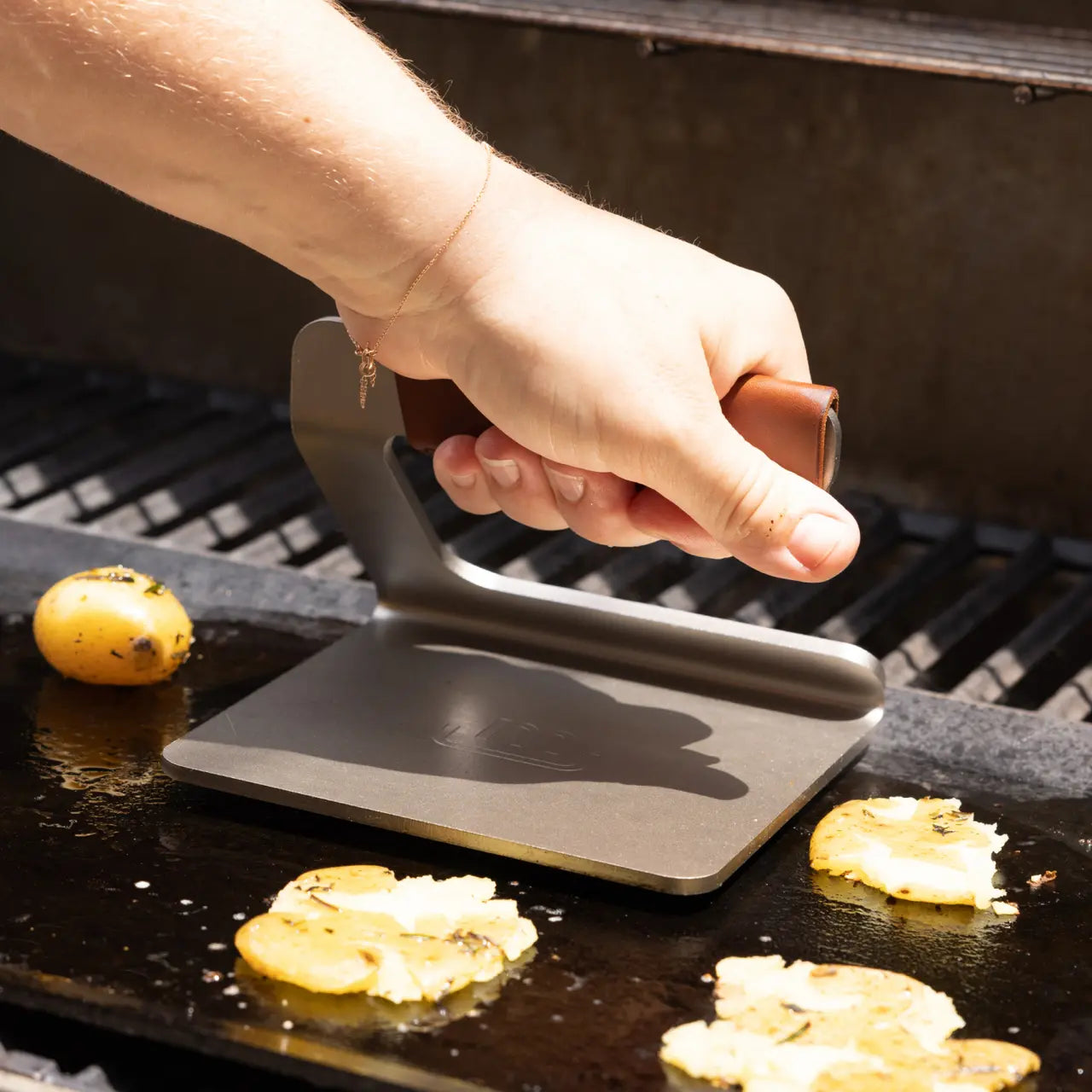 Made In Stainless Steel Grill Press