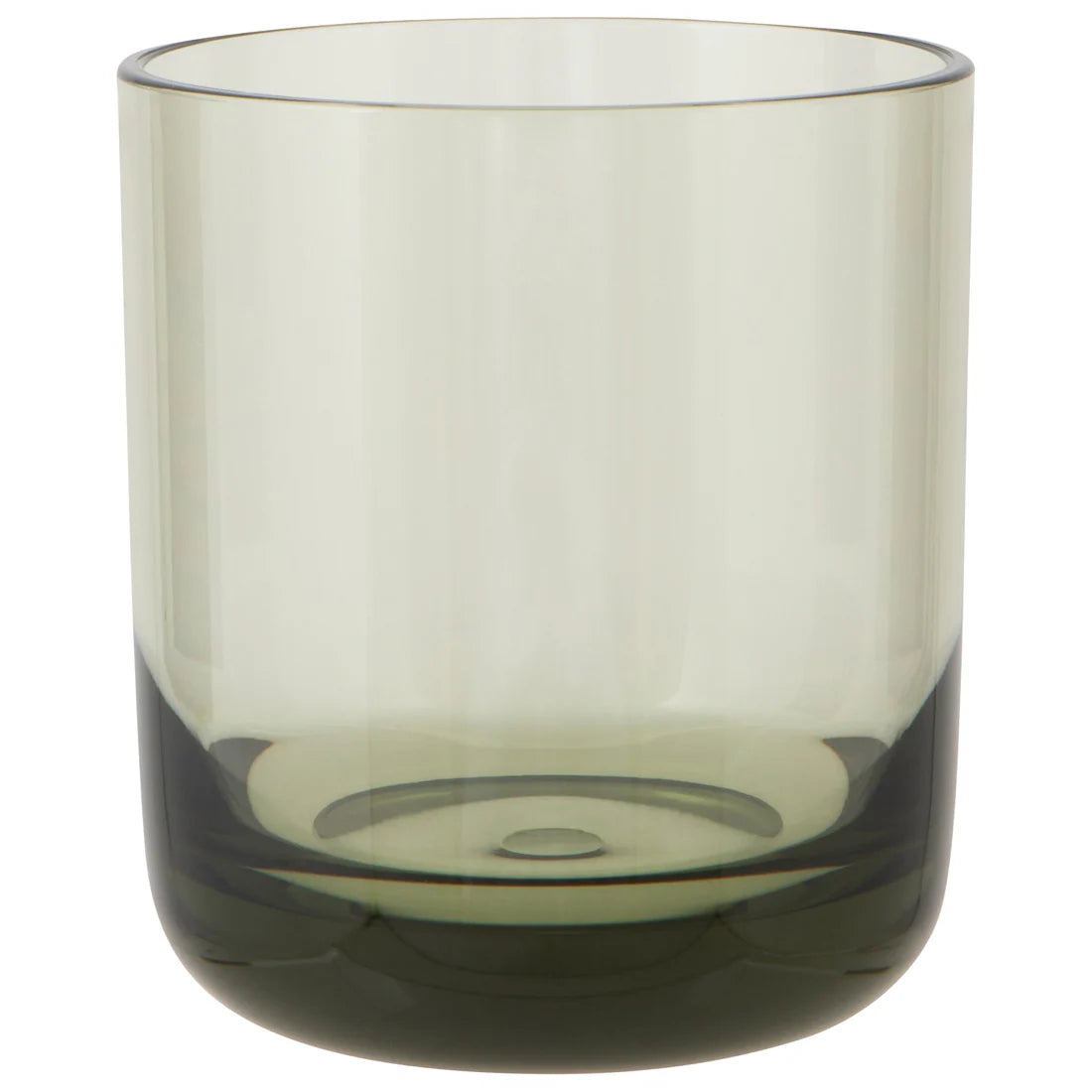 Acrylic Glassware, Verdant Green