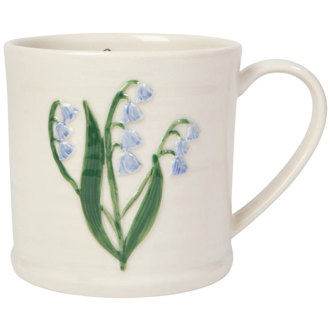 Floral Embossed Mug, 16oz