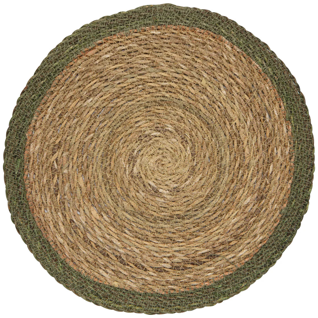 Green Border Seagrass Placemat